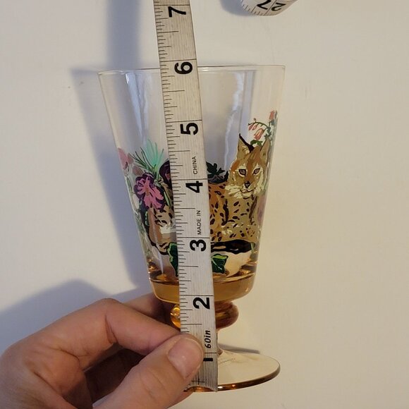 NEW Anthropologie Nathalie Lete Glass Goblet Collection Fall Thanksgiving - Picture 6 of 7